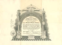 Ordo Ab Chao - Membership Certificate